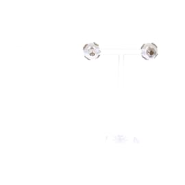 Christian Dior-CHRISTIAN DIOR Earrings T.  Pearl-White
