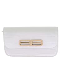 Balenciaga-Sacs à main BALENCIAGA T. Cuir-Blanc