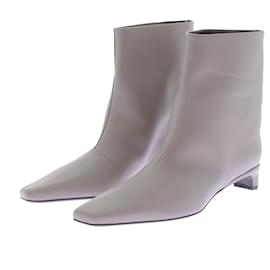 Autre Marque-LOULOU STUDIO Ankle boots T.EU 38 Leather-Grey