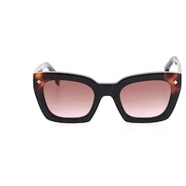 Autre Marque-NON SIGNE / UNSIGNED Sunglasses T.  Plastic-Brown