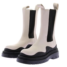 BOTTEGA VENETA Botas T.EU 37 Couro Branco
