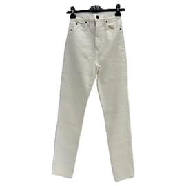 Autre Marque-SLVRLAKE Jeans T.US 25 Cotton-White