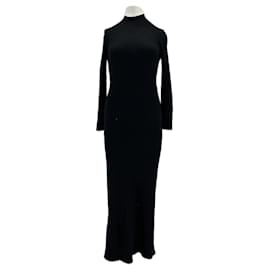 Balenciaga-Robe BALENCIAGA T.International S Laine-Noir