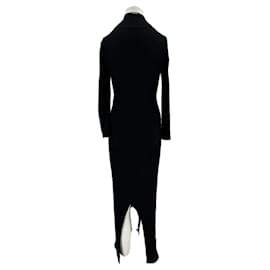 Balenciaga-BALENCIAGA Dresses T.International S Wool-Black