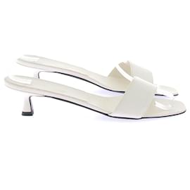 Autre Marque-LOULOU STUDIO Mules & clogs T.EU 38 Leather-White