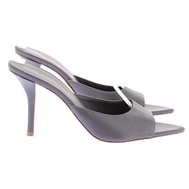 Autre Marque-GIA X PERNILLE TEISBAEK Mules & clogs T.EU 38 Leather-Grey