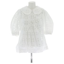 SIMONE ROCHA Tops T.UK 6 Algodón Blanco