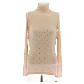 PACO RABANNE Tops T.FR 36 Polyester Beige