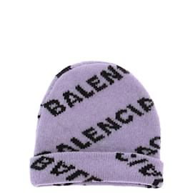 Balenciaga-BALENCIAGA Hats T.International S Wool-Purple