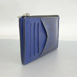 Louis Vuitton-Louis Vuitton Taigarama Coin Card Holder-Blue