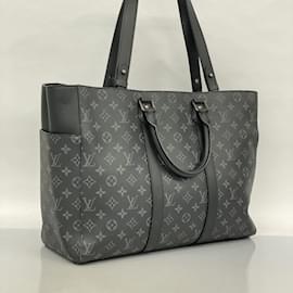 Louis Vuitton-Louis Vuitton Monogram Eclipse Tote Bag-Brown,Black