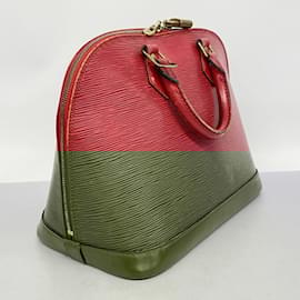 Louis Vuitton-Louis Vuitton Epi Alma Handbag-Red