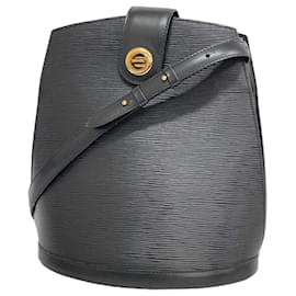 Louis Vuitton-Louis Vuitton Epi Cluny Shoulder Bag-Black