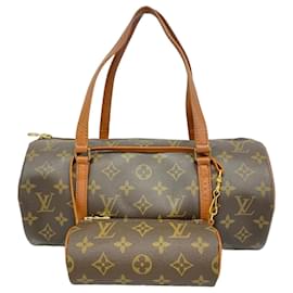 Louis Vuitton-Louis Vuitton Monogram Papillon 30 Handbag-Brown