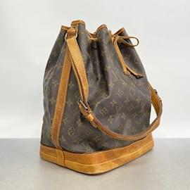 Louis Vuitton-Louis Vuitton Monogram Noe M42224 Shoulder Bag-Brown