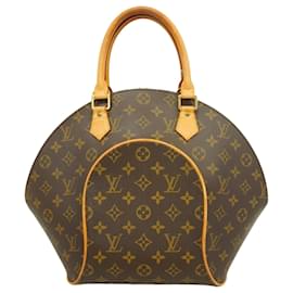 Louis Vuitton-Louis Vuitton Monogram Ellipse MM Handbag-Brown