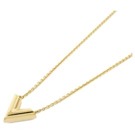 Louis Vuitton-Louis Vuitton Essential V Necklace-Golden