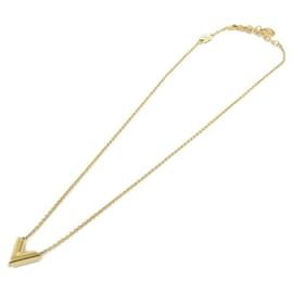 Louis Vuitton-Louis Vuitton Essential V Necklace-Golden