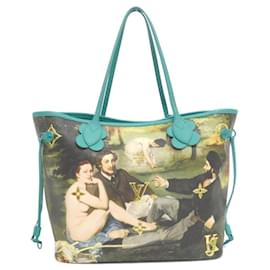 Louis Vuitton-Louis Vuitton Monogram Celty Neverfull MM Handbag-Light green