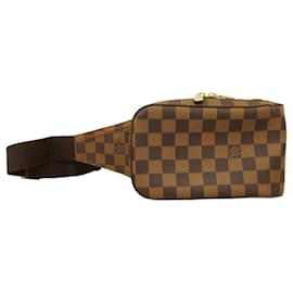 Louis Vuitton-Louis Vuitton Damier Geronimos Sling Bag-Brown,Damier ebene
