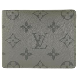 Louis Vuitton-Louis Vuitton Monogram Eclipse Reverse Wallet-Brown