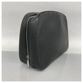 Louis Vuitton-Louis Vuitton Clutch Bag Taiga True Toilet GM M30212-Grey