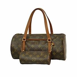 Louis Vuitton-Louis Vuitton Monogram Papillon 30 Handbag-Brown