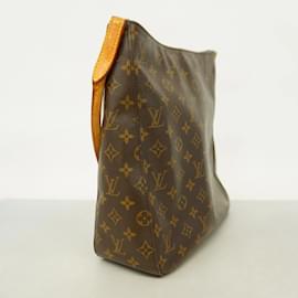 Louis Vuitton-Louis Vuitton Monogram Looping GM Shoulder Bag-Brown