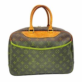 Louis Vuitton-Louis Vuitton Monogram Deauville Handbag-Brown