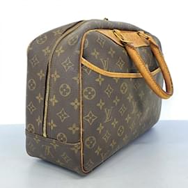 Louis Vuitton-Louis Vuitton Monogram Deauville Handbag-Brown