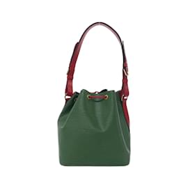 Louis Vuitton-Louis Vuitton Epi Petit Noe M44147 Shoulder Bag-Red,Green