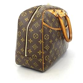 Louis Vuitton-Louis Vuitton Monogram Deauville Handbag-Brown