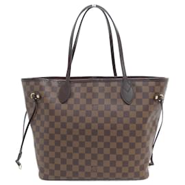 Louis Vuitton-Louis Vuitton Damier Neverfull MM Handbag-Pink,Damier ebene