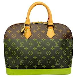 Louis Vuitton-Louis Vuitton Monogram Alma Handbag-Brown
