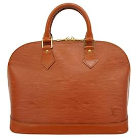 Louis Vuitton-Louis Vuitton Epi Alma Handbag-Brown