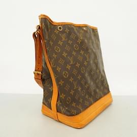 Louis Vuitton-Louis Vuitton Monogram Noe M42224 Shoulder Bag-Brown