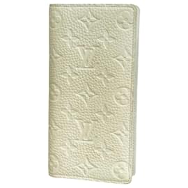 Louis Vuitton-Louis Vuitton Long Wallet Taurillon Portefeuille Brazza NM M83066-Other