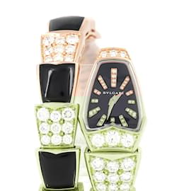 Bulgari-Bvlgari Serpenti Pink Gold Diamond Wristwatch-Other