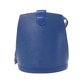 Louis Vuitton-Louis Vuitton Epi Cluny M52255 Shoulder Bag-Blue