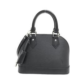 Louis Vuitton-Louis Vuitton Epi Alma BB Handbag-Black
