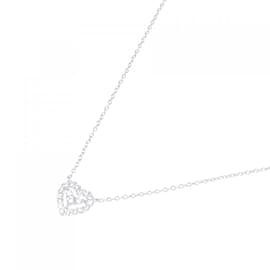 Autre Marque-Ponte Vecchio Heart Diamond Necklace-Other