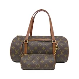 Louis Vuitton-Louis Vuitton Monogram Papillon Handbag-Brown,Monogram