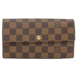 Louis Vuitton-Louis Vuitton Damier Portefeuille Sarah N61734 Wallet-Damier ebene