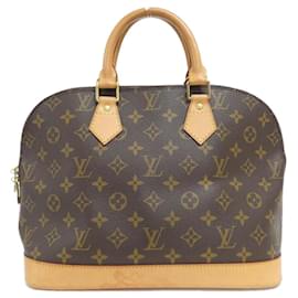 Louis Vuitton-Louis Vuitton Monogram Alma PM Handbag-Brown,Monogram