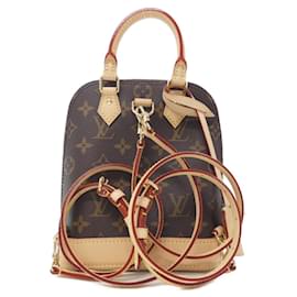 Louis Vuitton-Louis Vuitton Monogram Alma Backpack-Brown