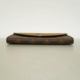 Louis Vuitton-Louis Vuitton Long Wallet Monogram Reverse Giant Portefeuille Sarah-Brown