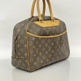 Louis Vuitton-Louis Vuitton Monogram Deauville Handbag-Brown