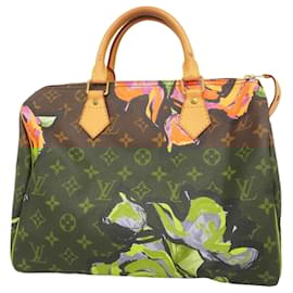 Louis Vuitton-Louis Vuitton Monogram Rose Speedy 30 Handbag-Brown