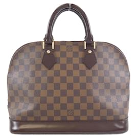 Louis Vuitton-Louis Vuitton Damier Alma PM Handbag-Damier ebene