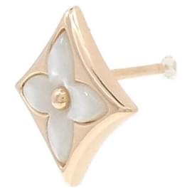 Louis Vuitton-Louis Vuitton Puce Star Blossom Nacle Earrings-Other